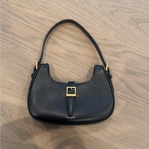 Saint Laurent Le Femoir Leather Hobo Bag